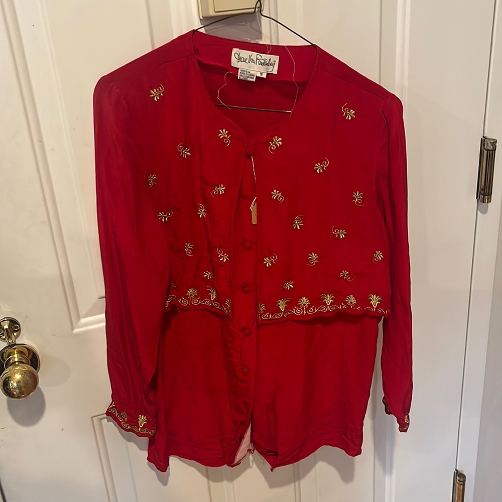 Vintage DVF blouse